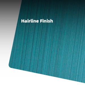 China ASTM 304 316 Decorative Metal Sheets Hairline #4 Finish PVD Color 4x8 Brushed Stainless Steel Sheet wholesale