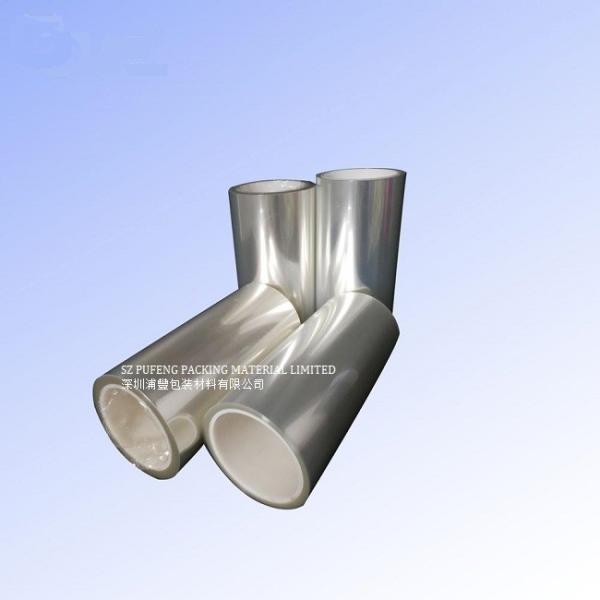 Transparent 10mm-200mm PET Protective Film , Moisture Proof Silicone Coated