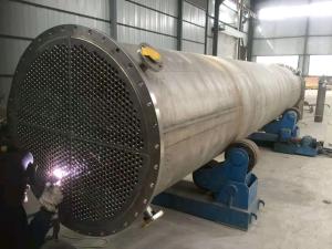 China Titanium Tubular Heat Exchanger/ Titanium Condenser For Seawater Desalination wholesale