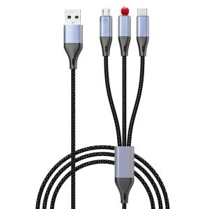 China Data Cable 3 in 1 Fast Charging Data wire wholesale