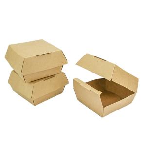 China Reusable Plain Potato Chip Burger And Fries Boxes Packaging Custom wholesale