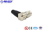 Right Angle Male Industrial Circular Connectors 12 Pins HR 10A - 10P - 12P