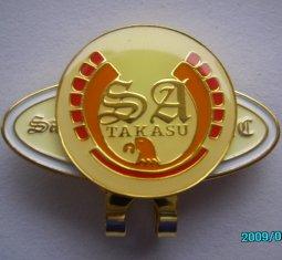 China Pantone Color Chart golf hat clip ball markers for promotion gift wholesale