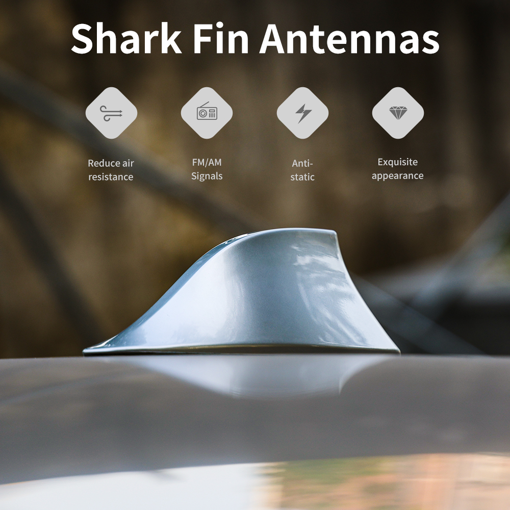 50Ω Impedance Universal Digital Radio Antenna Aerial for Car and Offroad Decoration