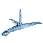 Metal DC97-01115A Tripod Spider For Washing Machine Aluminum And Stainless Steel