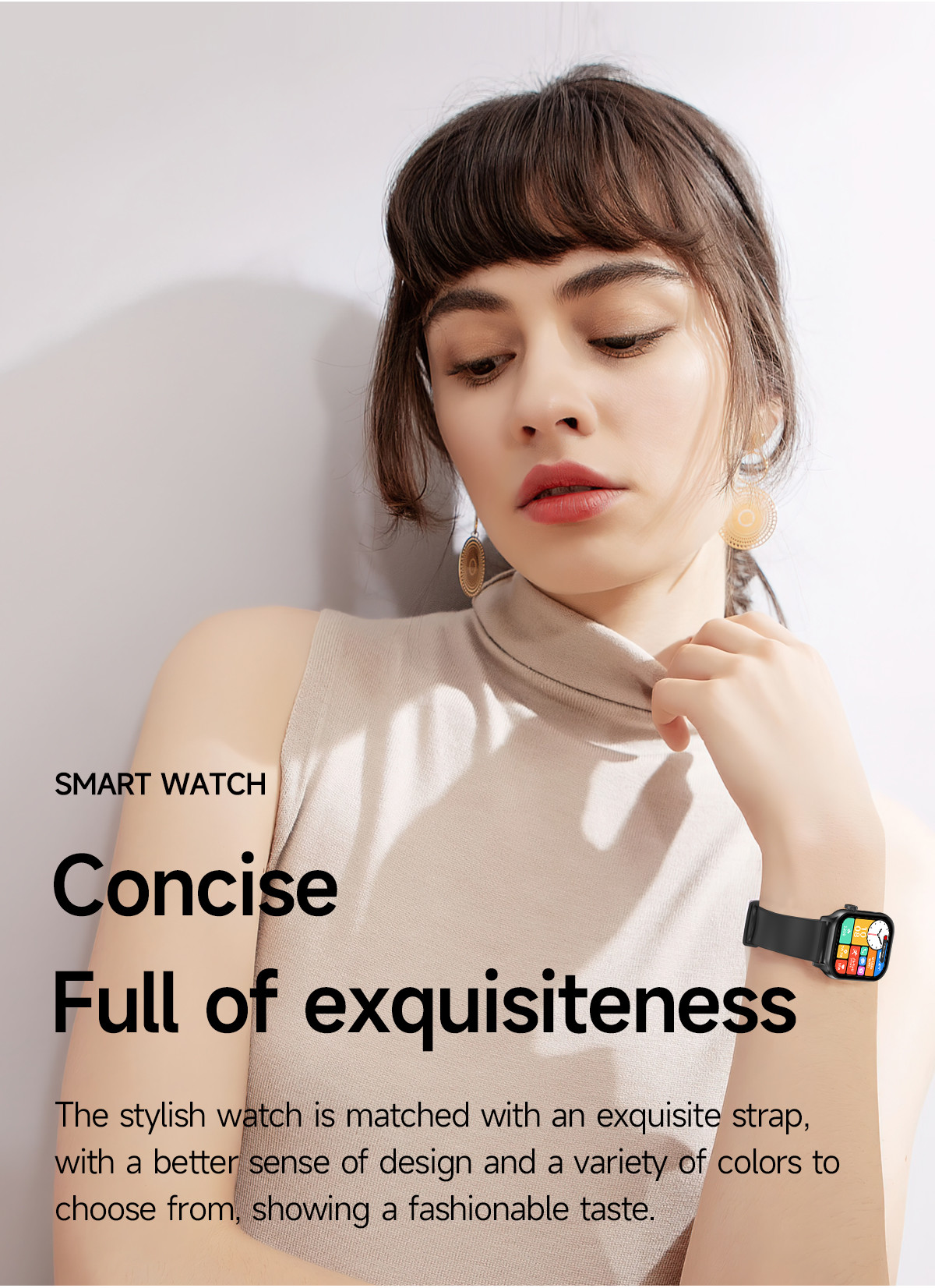 1.95inch Amoled GPS Outdoor Smart Watch Multi Sport Model