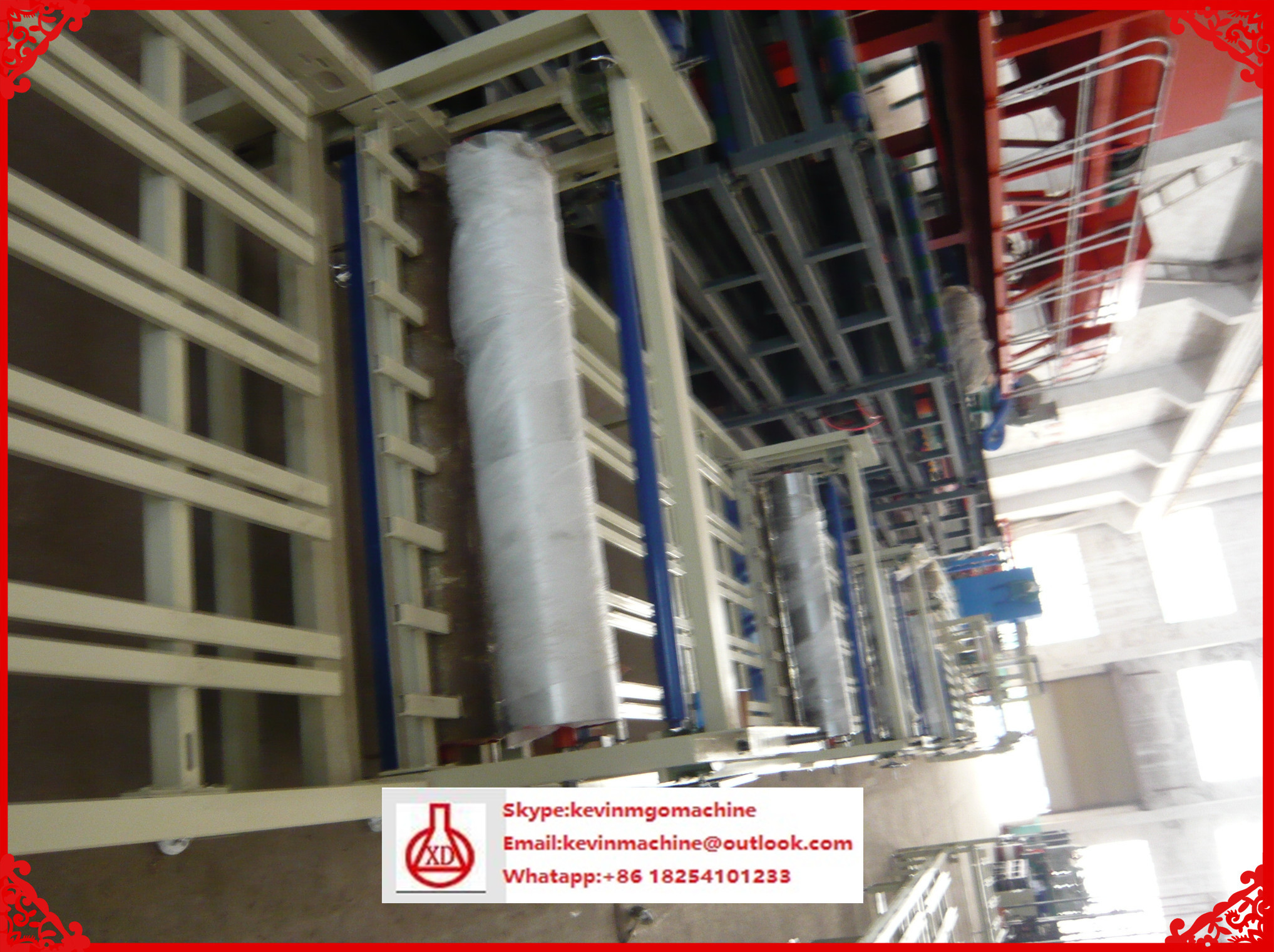 MGO / Straw Particle Board Making Machine for 2 - 60 mm Adjustable Board Thickness