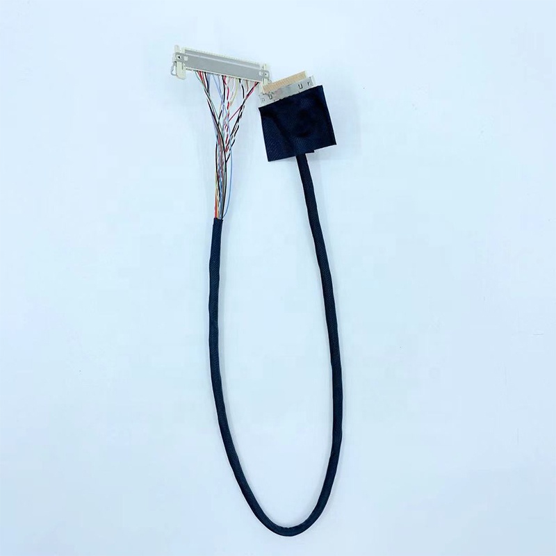 ACES88441 Connector To FI-X30HL Lcd Lvds Cable , Automotive Wiring Harness G104XVN01.0
