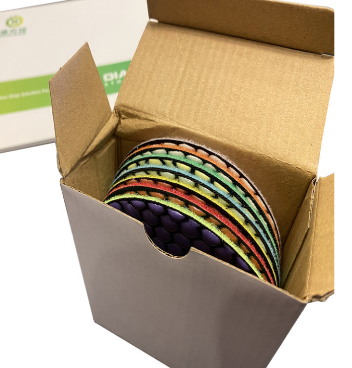 Dry Use Resin Flexible Polishing Pad For Marble Granite
