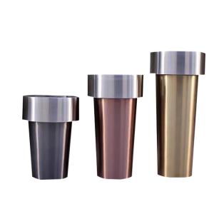 China Customizable garden pillar leizisure flower pots unique planters wholesale