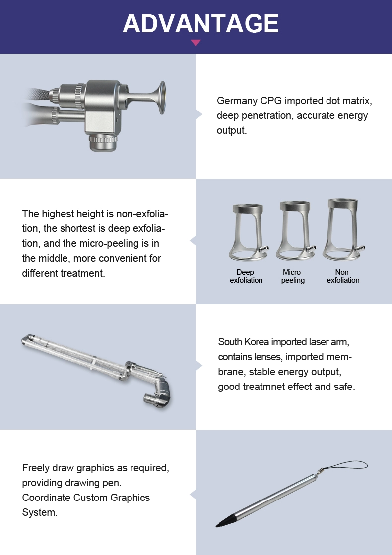 Vaginal Tightening Fractional Co2 Laser Machine 10600nm