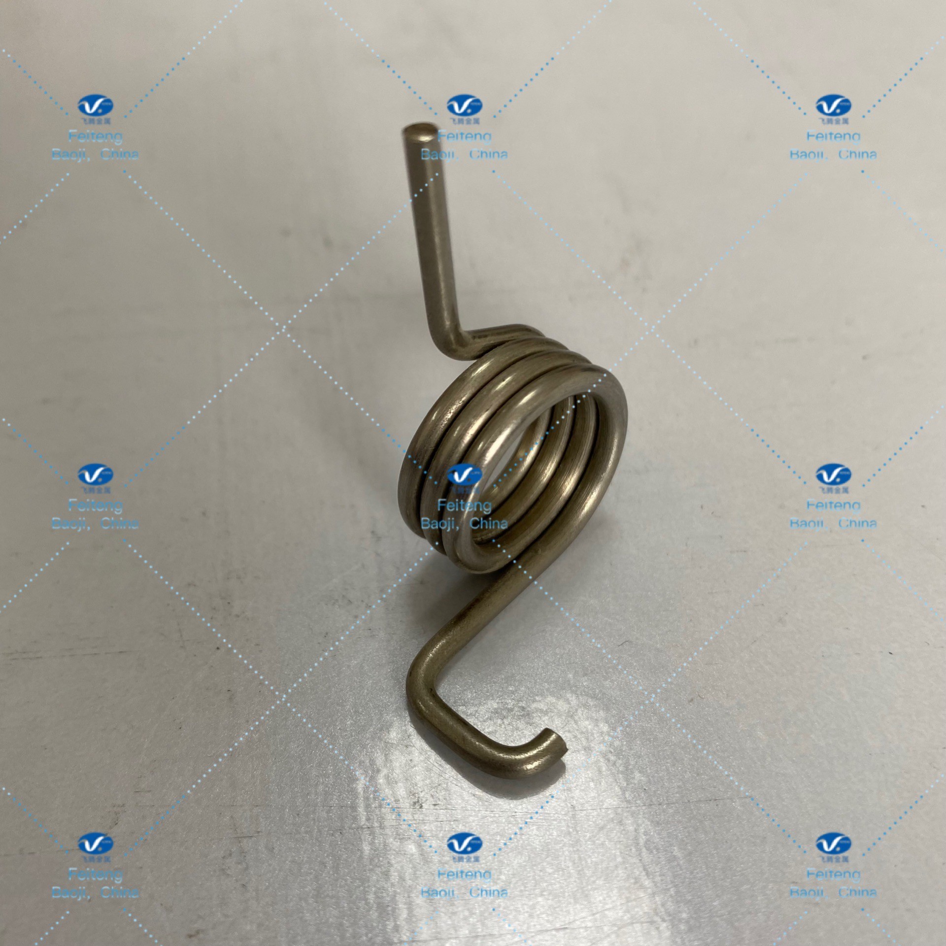 Titanium Torsion Spring Gr2 ASTM B863-06 a Spiral Spring Titanium Car Parts Titanium Precision Parts
