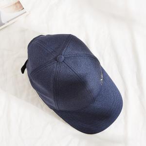 China Customized Blue Structured Printed Baseball Caps Quick Dry Reflective Logo wholesale
