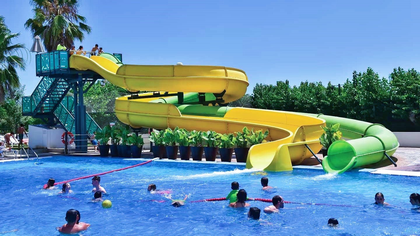 Commercial Fiberglass Swimming Pool Aqua Game Fiberglass Water Slide