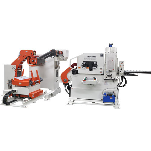 Quick Speed Decoiler And Straightener Servo Feeder Feeding Length Metal Parts