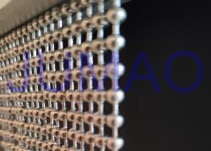 China Architectural Hanging Beads Room Divider Wide Usage With Metal Beaded Strings wholesale