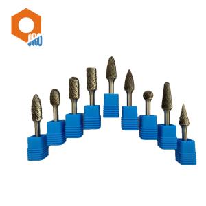 China Deburring Tools Carbide Rotary Burr With Steel Shank 6mm Diameter wholesale