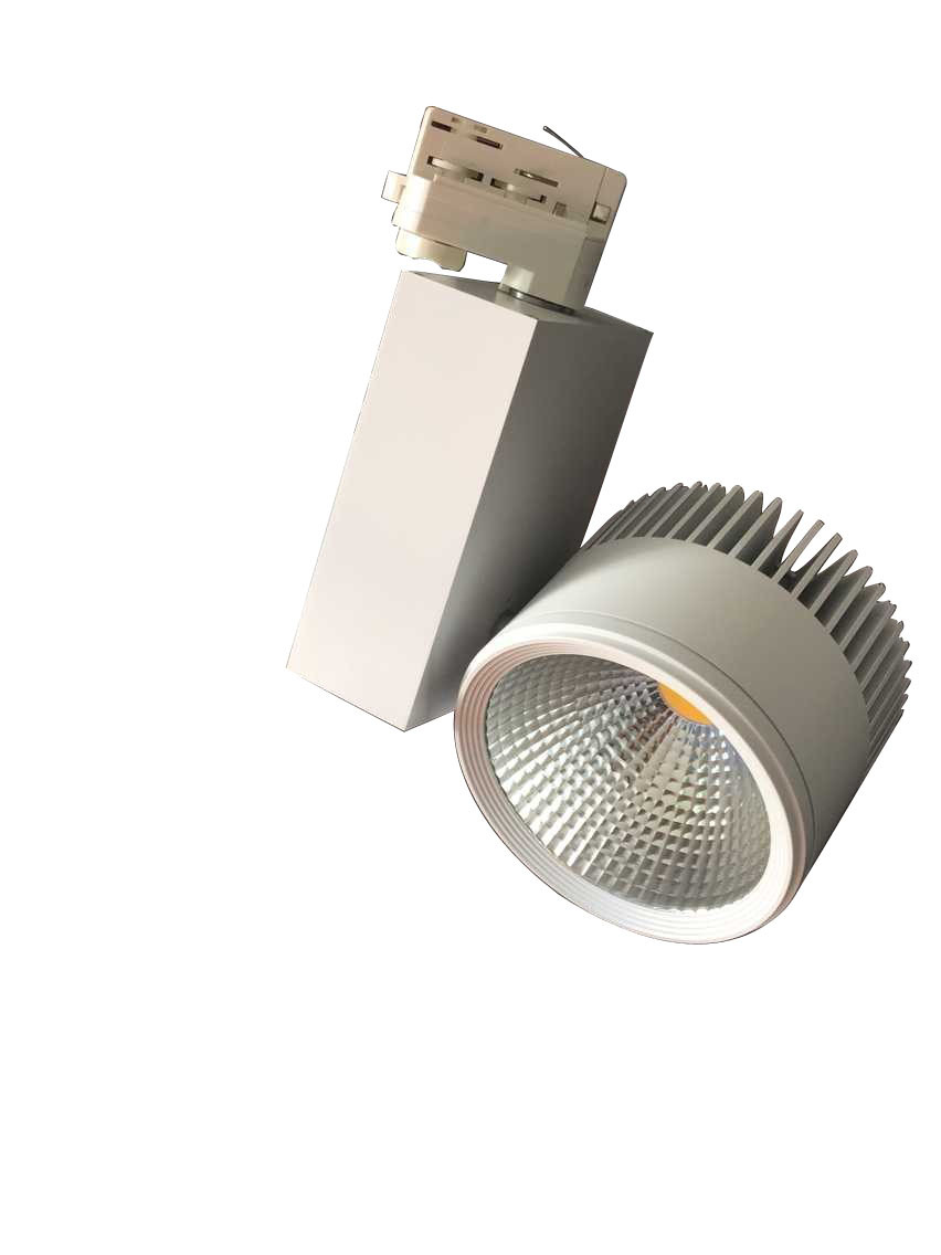 High power 40w 4800lm track lighting with 3 years warranty