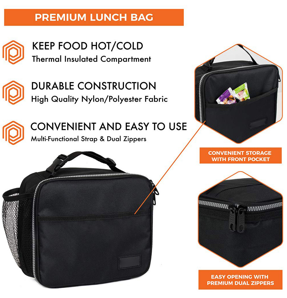 Leakproof Reusable Insulated Lunch Pail For picnic