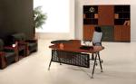 Home Family Computer Desk Melamine With Faced Chipboard Material Durable