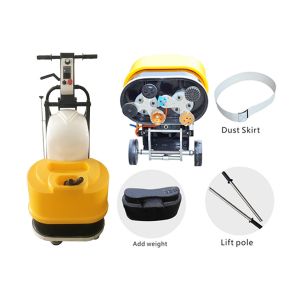 Two Plates Terrazzo Concrete Grinding Machine 380V Three Phase