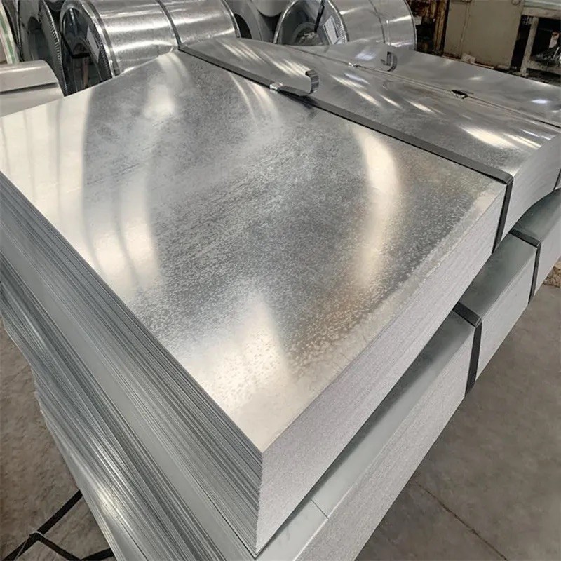 Durable Cutting Galvanized Steel Plate 6.0mm Boiler CGCC For Building Construction