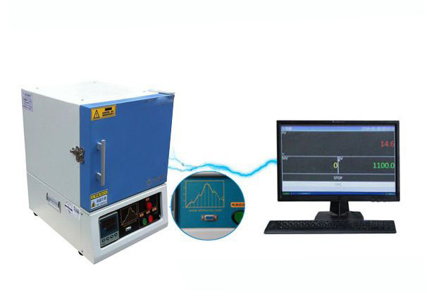 MoSi2 Side Open Electric Muffle Furnace 30 Segments