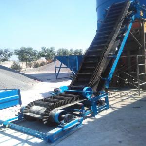 China Large Angle Heavy Duty Cleated 650mm Sidewall Belt Conveyor wholesale