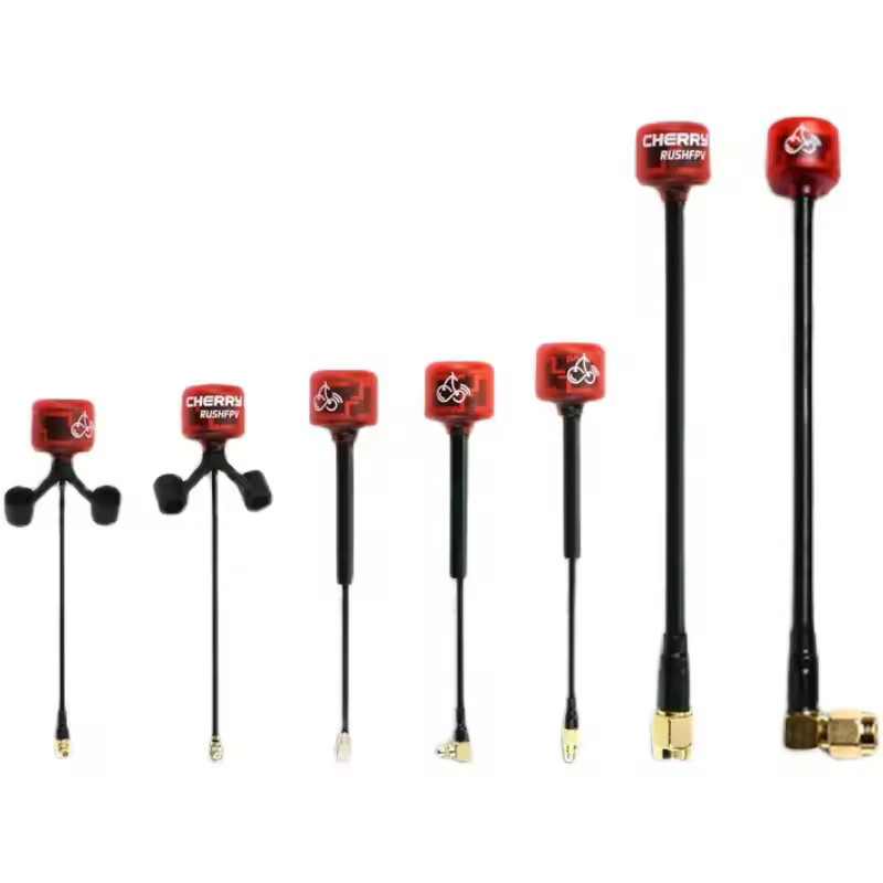 RUSHFPV Cherry SMA 5.8G Antenna Black for FPV Drones Analog HD Transmitter Receiver Kit