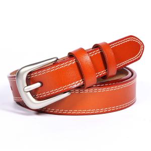 China 2.5cm Wide Woman Fake Leather Belt Ladies 135cm Jeans wholesale
