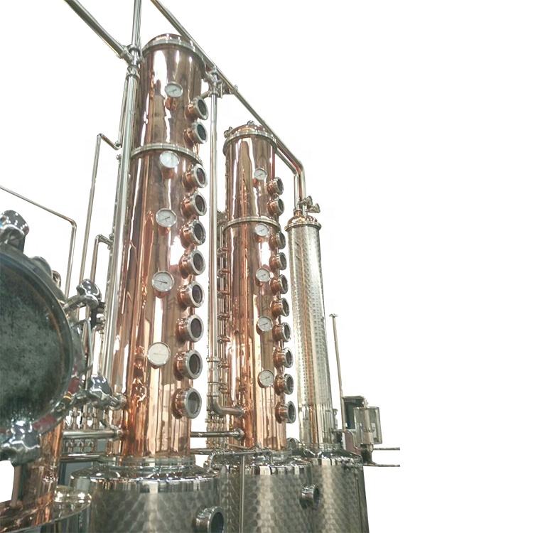 SUS304/Red Copper GHO Double Distillation Equipment for Customized Distillation Needs
