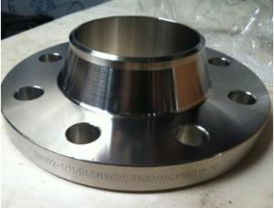 China 1/2″-48″ Titanium Weld Neck Flange , ANSI B16.5 Reducing Slip On Flange wholesale