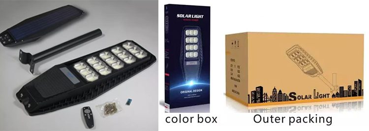 Lighting and Circuitry Design Solar Street Lamp All In One Light100 200 300 Watt LED