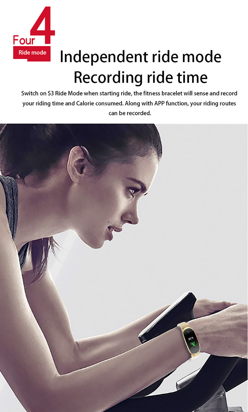 500ma 80*160 Dots Womens Fitness Smartwatch For Running And Swimming