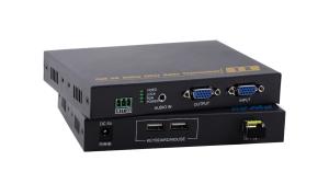 China VGA Fiber Extender with USB keyboard and mouse wholesale