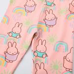 Pink Full Print Knitted Autumn Junior Girls' Pants Pants and Leggings