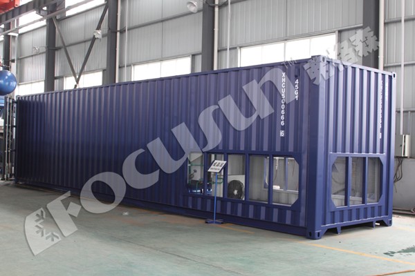 Energy-saving Stainless Steel Brine System Block Ice Machine with R404a Refrigerant