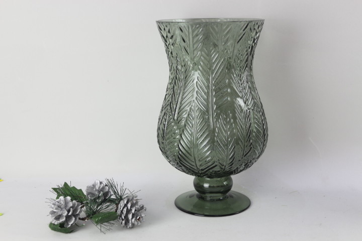 Handmade Glass Candle Holder