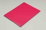 Fuchsia Pvdf Coated Aluminium Sheets Gallaries Exhibition Pvdf Coating Acp