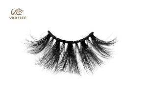 China Natural Stereo Light 28MM 6D Volume Eyelash Extensions wholesale