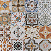 Decorative Cement 600x600 Mm Living Room Porcelain Floor Tile
