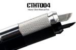Heavy Silver Manual Tattoo Pen / 3D Microblading Eyebrow Pen
