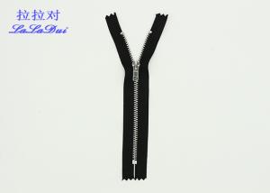 China Close End Brass Metal Teeth Zipper 3# Long Chain Normal Teeth For Garment / Shoes wholesale