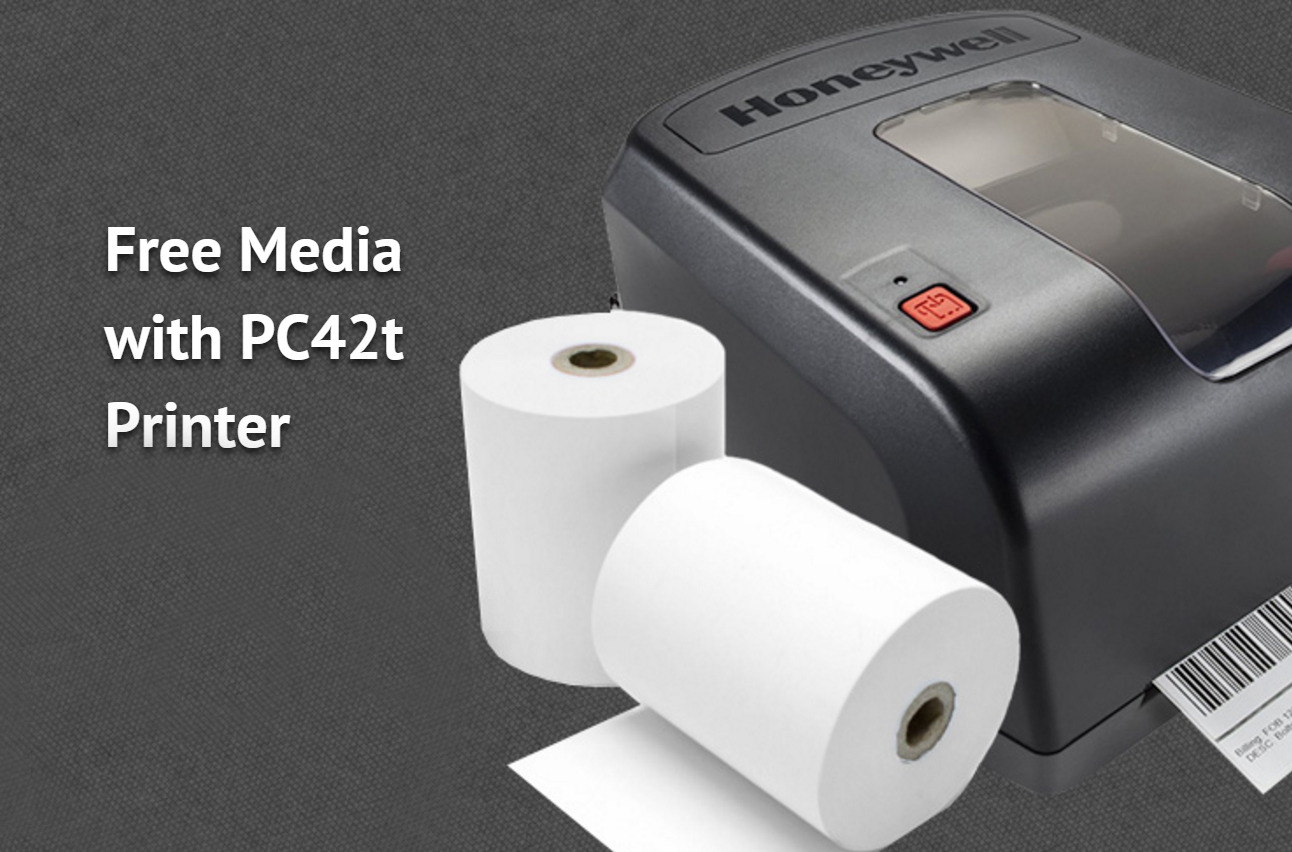 PC42T Desktop Direct Thermal Label Barcode Printer With Internal Ethernet