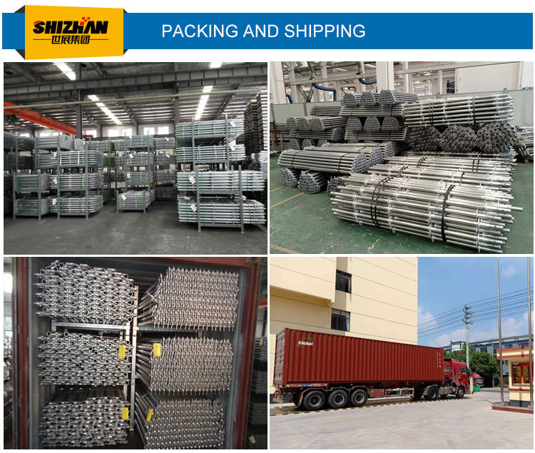Building Working Platform Layer lightweight Portable Aluminium Scaffolding tower Ringlock
