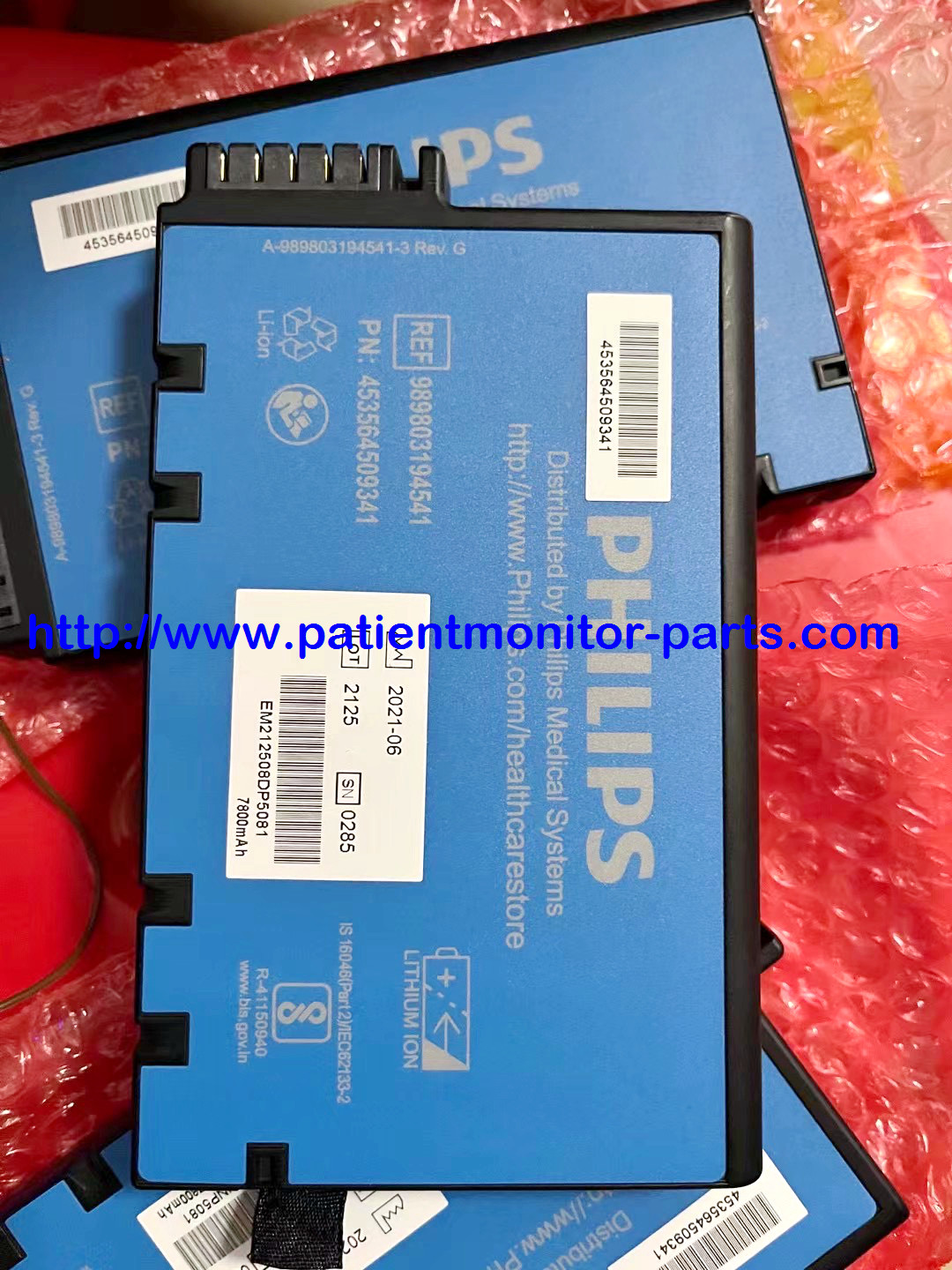PN ME202EK Original Lithium Battery Cell For Patient Monitor Suresigns VM4 VM6 VM8 VS2 VS3 CM10 CM12 CM120