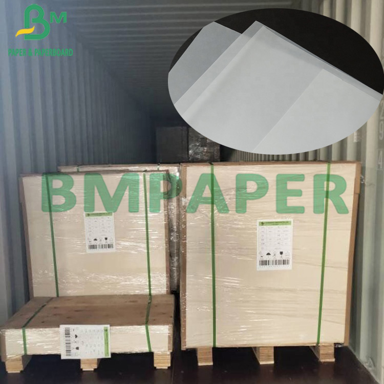  Food Grade 30gsm 40gsm 45gsm Printable MG White Kraft Paper For Packing (3)