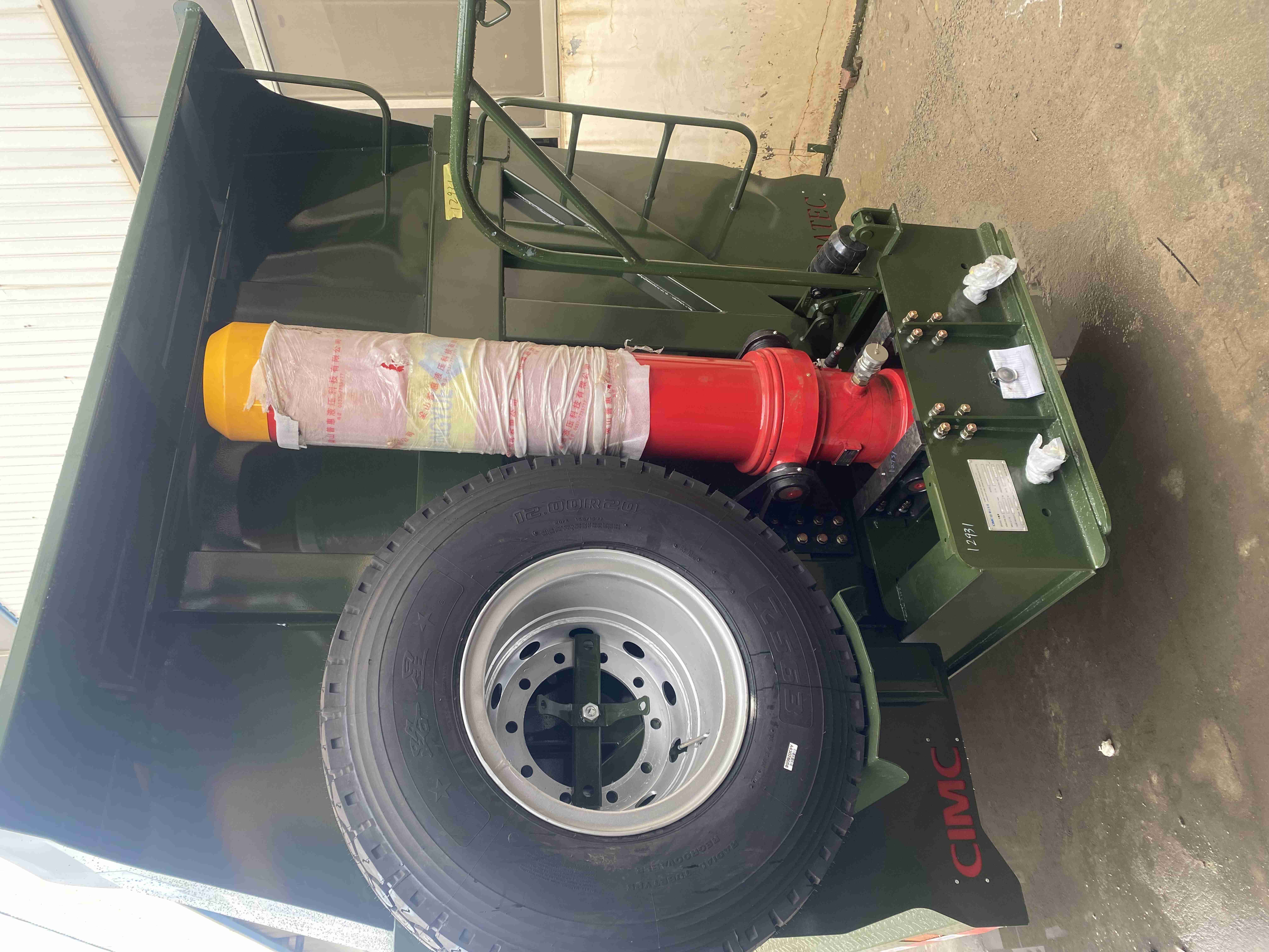 3-axis 4-axis Dump Truck Trailer Type Rear Dump Trailer 100 Ton End Dump Truck Trailer