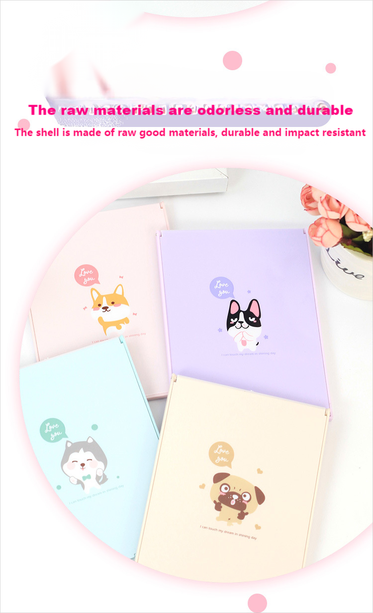 Standing Top Small Desktop Make-Up Travel Cosmetic Mirror The Listing Make Up Table