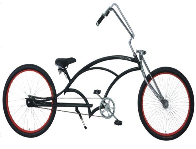 Aluminum Alloy Low Rider Bike with Length Frame Achieved CE and ISO 9001 Certification